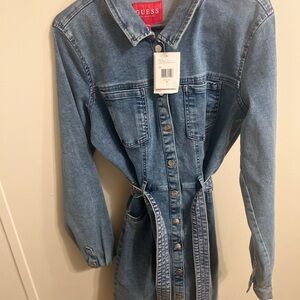 Guess Light Blue Denim Shirt
